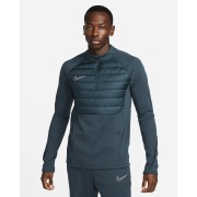 Nike Academy Winter Warrior Mens Therma-FIT 1/2-Zip Soccer Top FB6816-328
