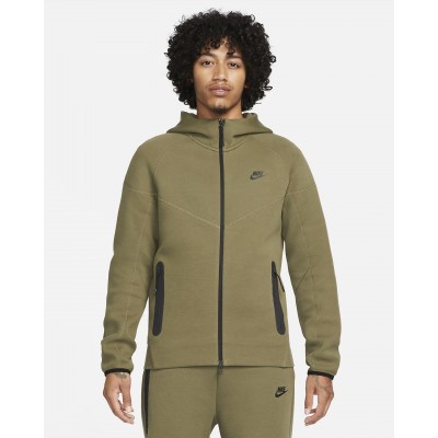 Nike Sportswear Tech Fleece Windrunner Mens Full-Zip Hoodie FB7921-222