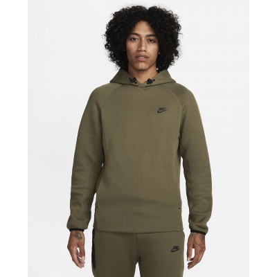 Nike Sportswear Tech Fleece Mens Pullover Hoodie FB8016-222