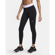Nike Pro Womens mid-Rise Mesh-Paneled Leggings CZ9779-017