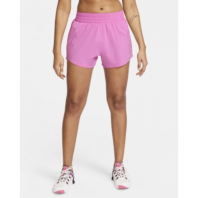 Nike One Womens Dri-FIT High-Waisted 3 Brief-Lined Shorts DX6014-675