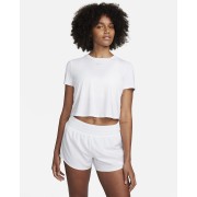 Nike One Classic Womens Dri-FIT Short-Sleeve Cropped Top FN2824-100
