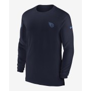 Nike Dri-FIT Sideline Coach (NFL Tennessee Titans) Mens Long-Sleeve Top 00M241S8F-0BK