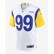 Nike NFL Los Angeles Rams (Aaron Donald) Mens Game Football Jersey 67NMLRGA95F-2KA