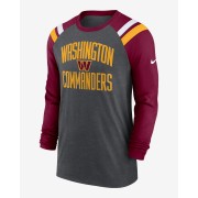 Nike Athletic Fashion (NFL Washington Commanders) Mens Long-Sleeve T-Shirt NKZKEH199E-0YP