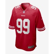 Nike NFL San Francisco 49ers (Javon Kinlaw) Mens Game Football Jersey 67NMSFGH73F-2NS