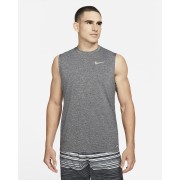 Nike Mens Heathered Sleeveless Hydroguard Swim Shirt NESSA588-001