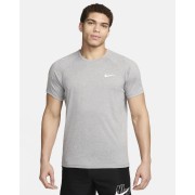 Nike Mens Heathered Short-Sleeve Hydroguard Swim Shirt NESSA589-090