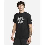 Nike Track Club Mens Dri-FIT Short-Sleeve Running Top FB5512-010