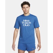 Nike Track Club Mens Dri-FIT Short-Sleeve Running Top FB5512-476