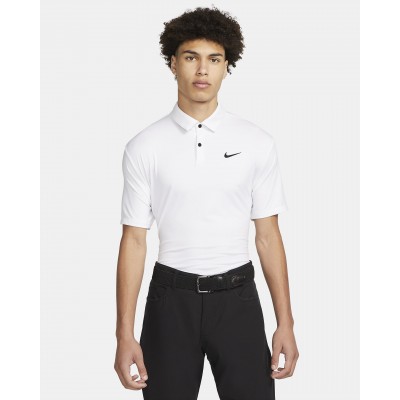 Nike Dri-FIT Tour Mens Solid Golf Polo DR5298-100