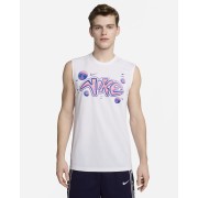Nike Mens Dri-FIT Sleeveless Basketball T-Shirt FV8414-100