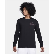 Nike Mens Long-Sleeve Basketball T-Shirt FQ4918-010