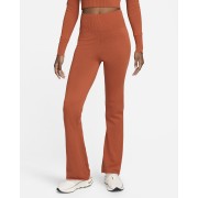 Nike Sportswear Chill Knit Womens Tight High-Waisted Sweater Flared Pants FN4685-825