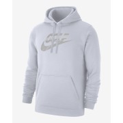 Nike Club Fleece Mens Golf Hoodie M31777NDHO-WHT