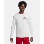 Nike Mens Long-Sleeve Basketball T-Shirt FQ4918-121