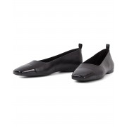 Womens Vagabond Shoemakers Delia Leather Toe Cap Flats 9955940_3
