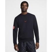 Nike Sportswear Club Fleece Mens Crew-Neck French Terry Sweatshirt HJ6883-010