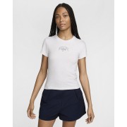 Nike Sportswear Chill Knit Womens Cropped T-Shirt HJ6522-051