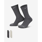Nike Everyday Wool Cushioned Crew Socks (2 Pairs) DQ6394-902