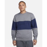 Nike Club Mens French Terry Color-Blocked Crew FB7848-084