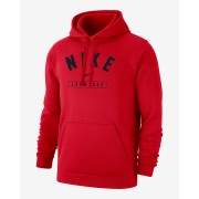 Nike Lacrosse Mens Pullover Hoodie M31777P336-RED