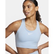 Nike Swoosh Medium Support Womens Padded Longline Sports Bra FN2728-440