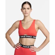 Nike Pro Indy Plunge Womens Medium-Support Padded Sports Bra HF5961-696