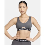 Nike Pro Indy Plunge Womens Medium-Support Padded Sports Bra HF5961-068