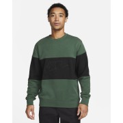 Nike Club Mens French Terry Color-Blocked Crew FB7848-323