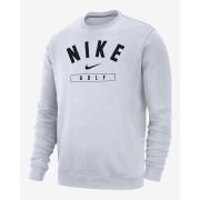Nike Golf Mens Crew-Neck Sweatshirt M33778P338-WHT
