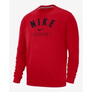 Nike Soccer Mens Crew-Neck Sweatshirt M33778P335-RED