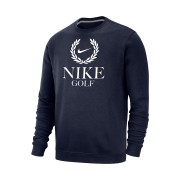 Nike Golf Club Fleece Mens Crew-Neck Sweatshirt M33778NGRL-NVY