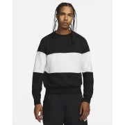 Nike Club Mens French Terry Color-Blocked Crew FB7848-010