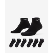 Nike Everyday Plus Cushioned Training Ankle Socks (6 Pairs) SX7042-010