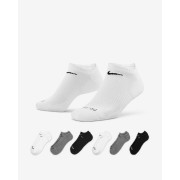 Nike Everyday Plus Cushioned Training No-Show Socks (6 Pairs) SX6898-964