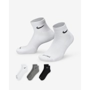 Nike Everyday Plus Cushioned Training Ankle Socks (3 Pairs) SX6890-965