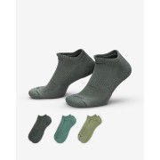 Nike Everyday Plus Cushion Training No-Show Socks (3 Pairs) SX6889-935