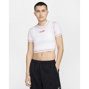 Nike Sportswear Chill Knit Womens Slim Cropped T-Shirt HJ6529-100